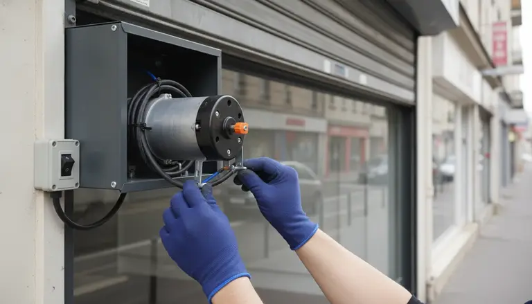 Motorisation de rideau métallique à Ivry-sur-Seine