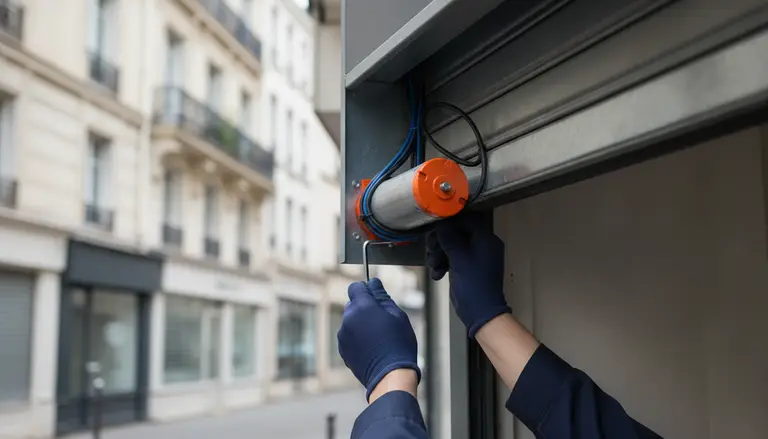 Motorisation de rideau métallique à Saint-Maur-des-Fossés