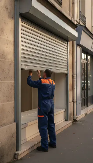 Dépannage rideau métallique à Cachan (94230) · intervention rapide DB Assistance