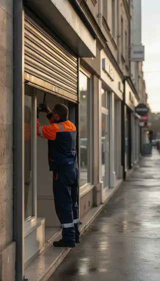 Dépannage rideau métallique à Choisy-le-Roi (94600) · intervention rapide DB Assistance