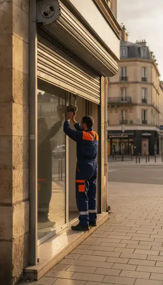 Dépannage rideau métallique à Thiais (94320) · intervention rapide DB Assistance