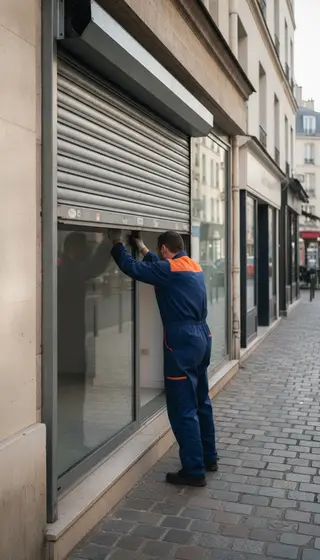 Dépannage rideau métallique à Vincennes (94300) · intervention rapide DB Assistance